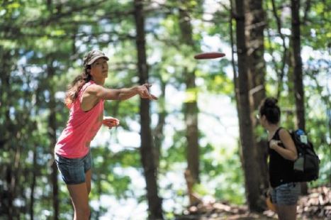 Devens disc golf get write up
