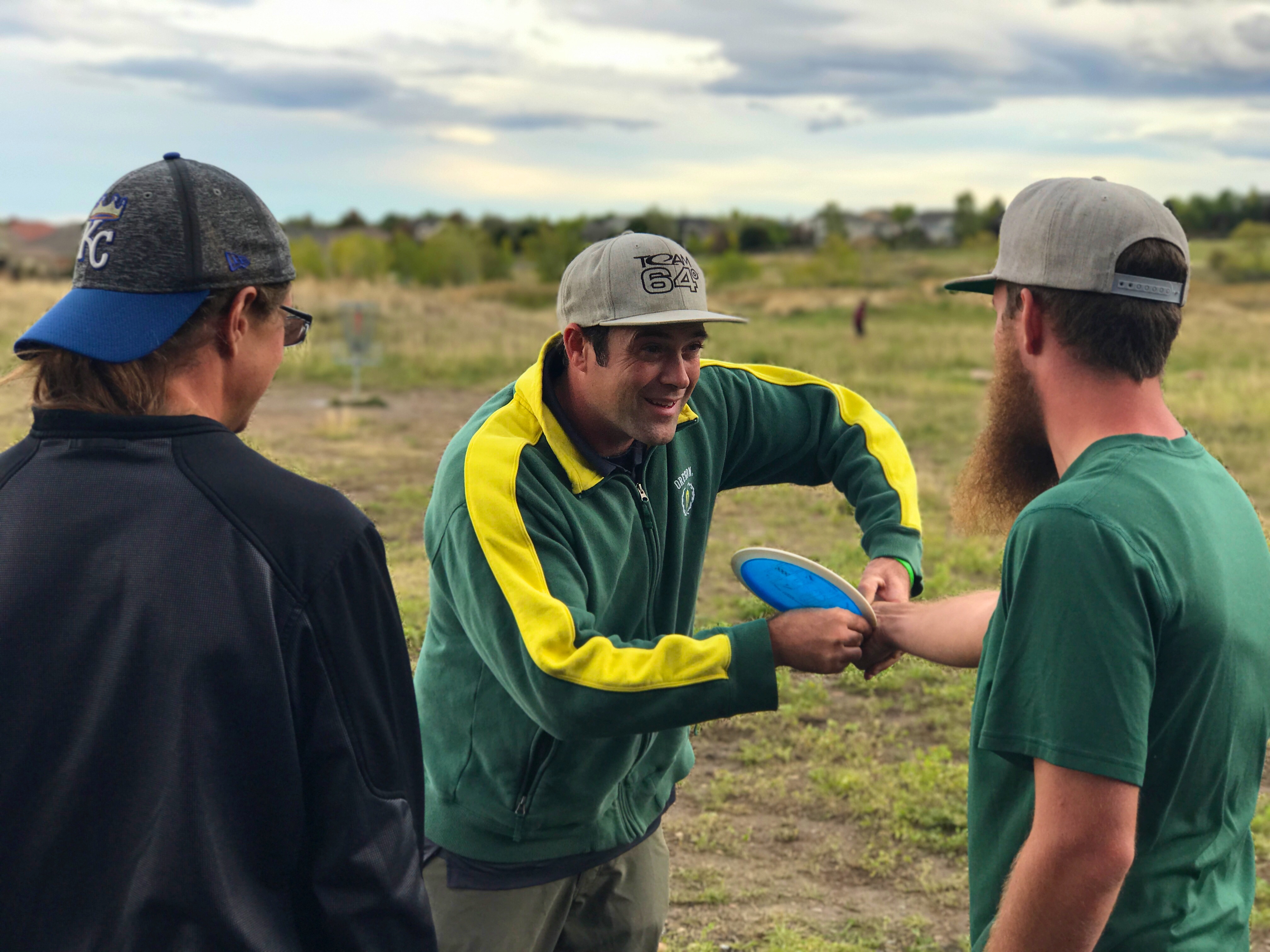 Two approaches to teaching disc golf Parked